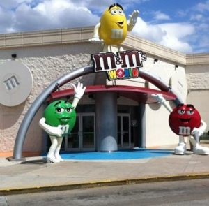 M&M World in Orlando For Young Children