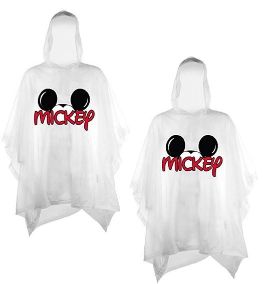 disney packing list ponchos