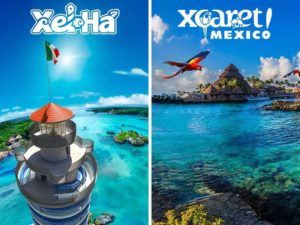 Xel-Ha and Xcaret