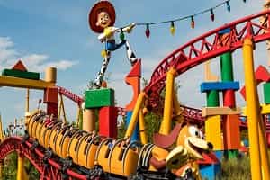 Toy Story Land Roller Coasters